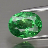 Genuine 100% Natural Tsavorite Garnet 1.25ct 7.0 x 5.5mm Oval SI1 Clarity