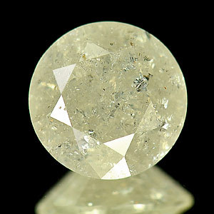Genuine 100% Natural Large Light Yellow Diamond 2.32ct 8.3mm Round SI (Certified)
