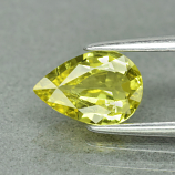 Genuine 100% Natural Yellow Sapphire 1.00ct 7.7 x 5.3mm Pear SI1 Clarity