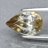 Genuine 100% Natural Yellow Sapphire 1.07ct 7.0 x 4.7mm Pear SI1 Clarity