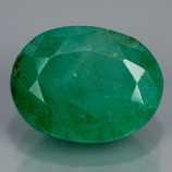 Genuine 100% Natural Emerald 2.47ct 9.3x7.5x5.0 I3 Pakistan (oiled)