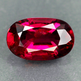 Genuine 100% Natural RUBY .54ct 6.0 x 3.8 x 2.4mm Oval