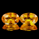 Genuine Yellow Sapphire 0.65cts 6.1 x 4.2 x 2.9mm Tanzania SI