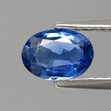 Genuine Blue Sapphire 0.76ct 6.8x4.8x2.4mm Oval SI1 Madagascar