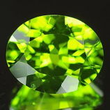 Genuine 100% Natural Peridot 3.65ct 10.9 x 8.8 x 5.6mm Peridot VVS