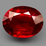 Genuine Ruby 2.26ct 8.8 x 6.9mm Oval SI Clarity