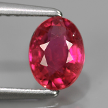 Genuine Pink Sapphire 1.01ct 7.2 x 5.2mm Oval SI Clarity