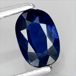 Genuine 100% Natural Blue Sapphire .52ct 6.0 x 4.0mm Oval SI1 Clarity