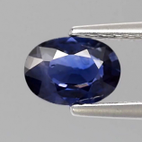 Genuine Blue Sapphire 0.73ct 6.5x4.7x2.5mm Oval SI1 Thailand