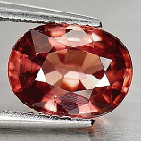 Genuine 100% Natural Imperial Zircon 2.69ct 8.9 x 6.7mm Oval VS1 Clarity
