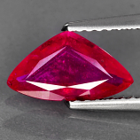 Genuine RUBY 1.32ct 10.8 x 6.0 x 2.6mm Trillion