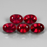 Genuine Ruby .77ct 6 x 4 Si1 Mozambique