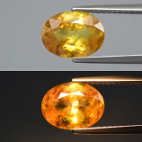 Genuine 100% Natural Sphene 2.26ct 9.8x7.3x4.1mm SI1 Madagascar 