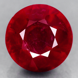 Genuine RUBY 2.57ct 7.5 x 7.5 x 5.1mm Round