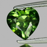 Genuine Green Sapphire 1.38ct 7.6x7.4x3.8 VVS Thailand