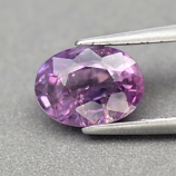 Genuine 100% Natural Purple Sapphire 1.43ct 7.2 x 5.3mm Oval SI1 Clarity