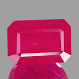 Genuine RUBY 3.25ct 9.0 x 6.2 x 5.2mm Octagon