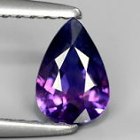 Genuine 100% Natural Violet Sapphire 0.68ct 6.5x4.7x2.8mm SI1 Madagascar