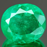 Genuine 100% Natural Colombian EMERALD 2.56ct 9.9 x 8.7 x 5.2mm Oval