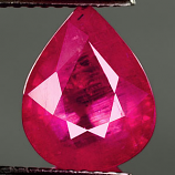 Genuine RUBY 3.62ct 10.4 x 8.3 x 5.2mm Pear