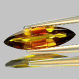 Genuine 100% Natural Sphene 1.41ct 15.1 x 4.9mm Marquise VS1 Clarity