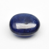 Genuine Cabochon Blue Sapphire 3.67ct 10.0x8.0x3.7mm SI2 Madagascar