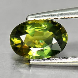 Genuine Green Sapphire .84ct 7.0 x 4.8mm Oval SI1 Clarity