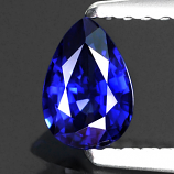 Genuine Blue Sapphire .48ct 6.0 x 4.0mm Pear VS Clarity