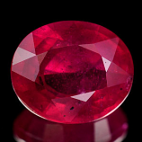 Genuine Ruby 4.92ct 10.8 x 9.0mm VS1