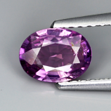 Genuine Pink Sapphire .83ct Oval 6.9 x 5.1mm SI Clarity