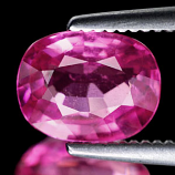 Genuine PINK SAPPHIRE 1.22ct 7.4 x 5.8 x 3.0mm Oval (Certified)