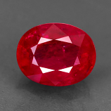 Genuine 100% Natural RUBY 1.82ct 8.0 x 6.3 x 4.0mm Oval (Certified)