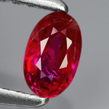 Genuine 100% Natural Ruby .29ct 5.0 x 3.0mm Oval SI1 Clarity