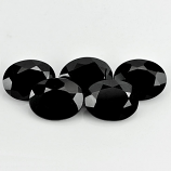 Genuine 100% Natural Black Spinel 2.00ct 9.0x7.2mm Opaque Thailand