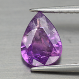Genuine 100% Natural Purple Sapphire 1.32ct 8.0 x 6.0mm Pear SI1 Clarity