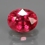 Genuine Pink Sapphire .74ct 5.5x4.2x3.5 SI1 Mozambique