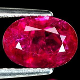 Genuine 100% Natural RUBY 1.78ct 8.6 x 6.1 x 3.9mm Oval