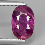 Genuine 100% Natural Purple Sapphire 1.18ct 7.2x4.8x3.5mm SI2 Madagascar