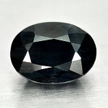 Genuine Midnight Blue Sapphire 1.22ct 7.0 x 5.0mm Oval Opaque