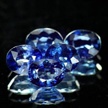 Genuine Blue Sapphire .55ct 5.5 x 4.0 x 3.0mm Oval Thailand SI
