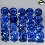 Genuine Blue Sapphire .66ct 5.0 x 5.0mm Round VS Clarity