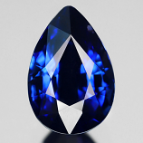 Genuine 100% Natural BLUE SAPPHIRE 1.70ct 8.0 x 5.4mm Pear (Certified)