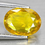 Genuine Yellow Sapphire 1.30ct 8.3 x 6.2mm Oval VS1 Clarity
