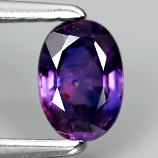 Genuine 100% Natural Purple Sapphire .63ct 5.8 x 4.0mm Oval SI1 Clarity