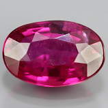 Genuine 100% Natural Ruby .36ct 5.4 x 3.5mm Oval SI1 Clarity