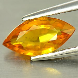 Genuine Orange Sapphire 1.14ct 9.9 x 5.0mm Marquise SI1 Clarity