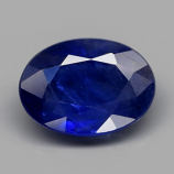 Genuine Blue Sapphire 0.83ct 6.8x5.0x2.5mm Oval SI1 Madagascar 