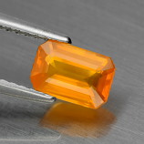 Genuine Orange Sapphire 1.06ct 7.0 x 4.7mm SI1 Ceylon Octagon 