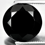 Genuine 100% Natural Black Spinel 5.47ct 11.0 x 11.0mm Round Opaque