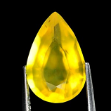 Genuine 100% Natural YELLOW OPAL 4.13ct 15.3 x 10.3 x 7.3mm Pear